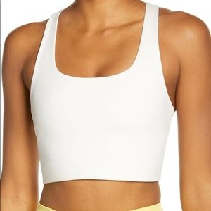 Girlfriend Collective Paloma Sports Bra Ivory S